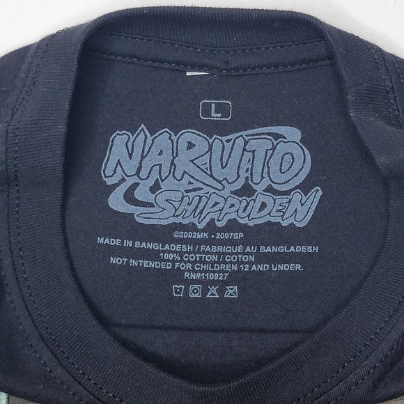 NWOT NARUTO Shippuden Anime Back Print Ichiraku Ramen Shop T Shirt MENS Large L - Picture 3 of 6